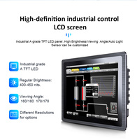 Panel táctil Pc integrado Win-Dows Industrial Android 10 puntos pantalla táctil capacitiva Lcd Pc Panel Pc para máquina expendedora de quiosco