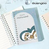 Cuaderno Espiral Guangbo con Diseño de Tiburón, Tamaño A6, Encuadernación en Espiral, Agenda de Alta Calidad y Atractiva Apariencia para Estudiantes