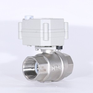 Válvula Eléctrica Miniatura Tonhe A20-T25-S2-B de 1 Pulgada, Tipo Bola, 24V CC, para Control de Agua y Aire - Product Image 2