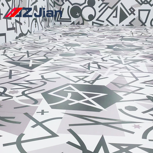 Esperienza Immersiva con Effetto Visivo <span class=keywords><strong>3D</strong></span>, Pavimentazione in PVC Personalizzata, <span class=keywords><strong>Pavimento</strong></span> in Vinile Impermeabile per Parchi a Tema e Centri VR - Product Image 3