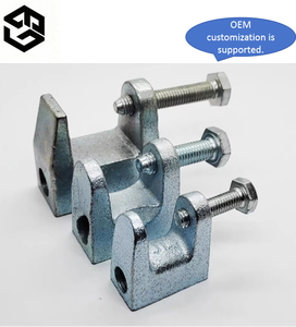 מקצב פלדה בצורת c, מהדק צינור סוג, מהדק ג, מהדק נמר מגולוון - Product Image 2