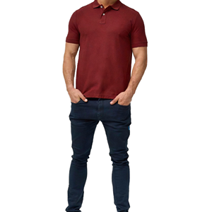 Features a color-blocked spread collar, reinforced <b>3</b>-button placket, and matching sleeve piping for a coordinated, sporty look. - Product Image 1