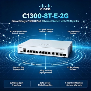 Switch géré série 1300 avec 8 ports 10/100/1000 et 2 ports 1G C1300-8T-E-2G - Product Image 5