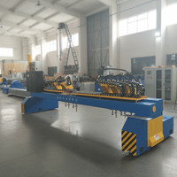 Machine de découpe plasma CNC-4000 pour tôles, interface conviviale pour une programmation facile