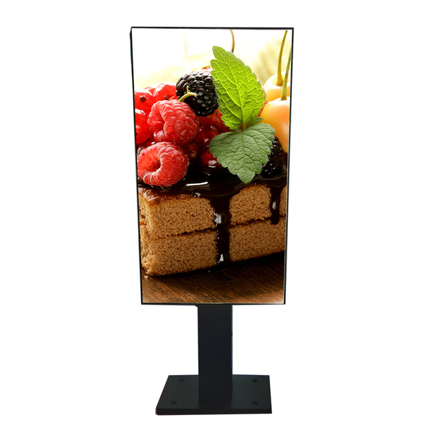 Portable 3500nits LCD Display Panel Movable Advertising Display Screens for Shop Window Display