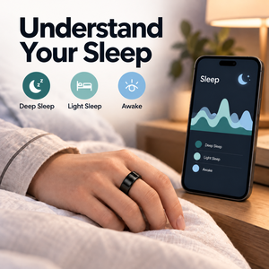 Nuevo Anillo Inteligente M08 para Monitoreo de Salud, Sueño y Actividad, Resistente al Agua 5ATM IP68, 5 Días de Duración de Batería - Product Image 4