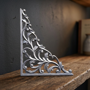 Soporte de aluminio con diseño de espiral, protector de esquina de hierro fundido para vallas, para balcones, porches y aleros de villas de lujo, moderno y resistente al agua - Product Image 3