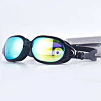 Lunettes de plongée sur ordonnance Myopie Élégantes Écologiques Silicone PC Étanches Anti-buée Haute définition Électro-plaquées