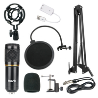 Kit Microphone Gamer Am104Cm pour YouTube, Streaming sur Ordinateur Portable, USB, Musique, Podcast, Chant et Gaming