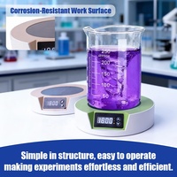 Agitateur Magnétique Intelligent Sans Balais 2L à Vente Chaude, Mini Mélangeur Magnétique de Laboratoire avec Couche Anti-corrosion en PVC