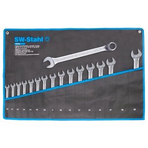 Bộ cờ lê kết hợp sw-stahl 00193l, 10-32mm, bù, 16 mảnh - Product Image 1