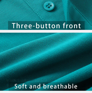 Grosir disesuaikan kualitas tinggi kosong biasa pria 100% katun murni kaus polo, kemeja lengan panjang, cetakan bordir <span class=keywords><strong>lo</strong></span> - Product Image 5