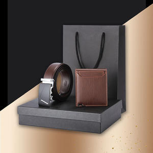 Set regalo promozionale per uomo aziendale in pelle personalizzata 2 pezzi per set regalo fidanzato <span class=keywords><strong>marito</strong></span> d'affari - Product Image 5