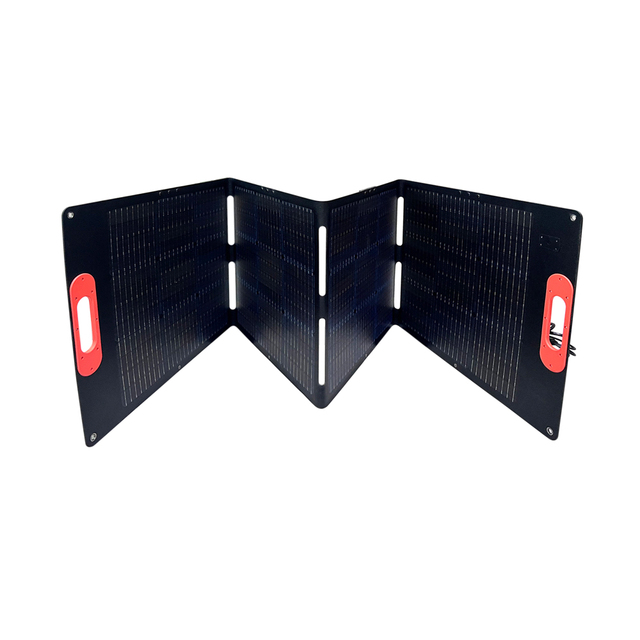 Durable Folding Monocrystalline Solar Suitcase with Handle 200W Foldable Solar Charger Panel for Portable Outdoor Solar System