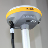 TopTech TK200 1408 Canaux IMU 60 °   Antenne GNSS RTK inclinable pour base et mobile, équipement de topographie terrestre, GPS RTK à constellation complète