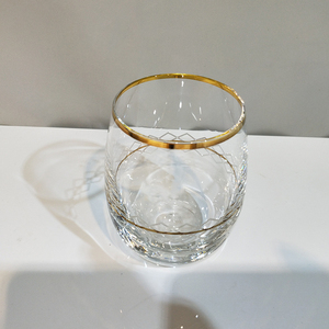 <span class=keywords><strong>แก้ว</strong></span>ไวน์ขอบทอง<span class=keywords><strong>แก้ว</strong></span>คริสตัล - Product Image 2