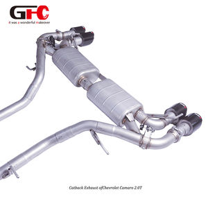 Fabrication professionnelle, <span class=keywords><strong>prix</strong></span> attractif, tuyau d'échappement automobile pour <span class=keywords><strong>Camaro</strong></span> 2.0T <span class=keywords><strong>2012</strong></span>, échappement Catback en acier inoxydable 304 - Product Image 4