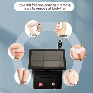 Depilación Láser con Enfriamiento por Hielo, 4 Puntos de Contacto, Diodo Láser, Depilación Indolora, Equipo de Belleza para Salón - Product Image 4