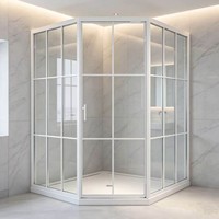 Ventana Abatible de Aleación de Aluminio para Clima Húmedo, Doble Acristalamiento, Resistente al Viento, Ventilada, con Cavidad, Antirrobo, Ahorro Energético