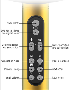 Hot Selling Music Singing <b>Wireless</b> <b>Microphone</b> Speakers Portable Handheld <b>Microphone</b> Ws858 For Ktv Singing - Product Image 6