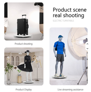 Charge 30kg -60CM présentoir rotatif électrique sac à chaussures <span class=keywords><strong>TV</strong></span> caméra vidéo à 360 degrés <span class=keywords><strong>plateau</strong></span> <span class=keywords><strong>tournant</strong></span> électrique - Product Image 5
