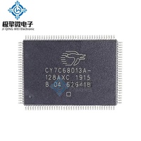 Microcontrôleur périphérique USB haute vitesse JQW CY7C68013A-128AXC (TQFP-128) avec RAM DDR, IC d'origine neuf, prix réel