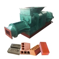 Nouvelle machine à fabriquer des briques en argile automatique de petite taille, extrudeuse de briques sous vide, terre rouge, produit chinois