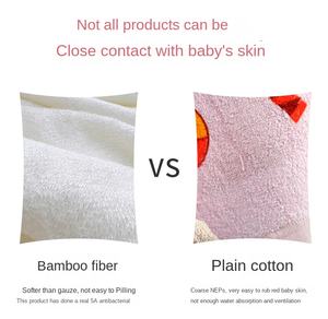 Serviette de bain à capuche <span class=keywords><strong>pour</strong></span> bébé 100% bambou, douce, de haute qualité, motif animal, serviette de bain <span class=keywords><strong>pour</strong></span> enfant, serviette de bain organique, dessin animé, personnalisable - Product Image 4