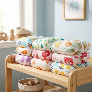 Calzones de Entrenamiento para Ir al Baño para Bebés, de Algodón Reutilizable, Ropa Interior de Entrenamiento para Ir al Baño para Niños Pequeños, Cintura Ajustable, Bolsillo para <span class=keywords><strong>Pañales</strong></span> - Product Image 4