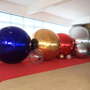 Ornamento gigante della palla <span class=keywords><strong>di</strong></span> Natale <span class=keywords><strong>di</strong></span> 60cm 80cm 100cm 150cm gonfiabile per le vacanze del centro commerciale e ritorno alle decorazioni <span class=keywords><strong>di</strong></span> Pasqua della scuola - Product Image 2