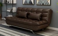2026 GEDO Sofá Cama Plegable de 90 Grados de Cuero de Lujo de Alta Calidad para Sala de Estar