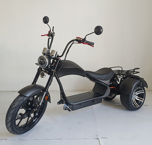 สกู๊ตเตอร์ไฟฟ้าสามล้อ Loyal รุ่น 4000W GPS พับได้ <span class=keywords><strong>ก</strong></span>ันน้ำ แบตเตอรี่ลิเธียม Citycoco Chopper Bike ผลิตในจีน - Product Image 3