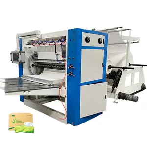 China Manufactures Supply Hot Sale Cheap Facial Tissue Machines Automatic V Fold Facial Tissue Hand Towel Machine