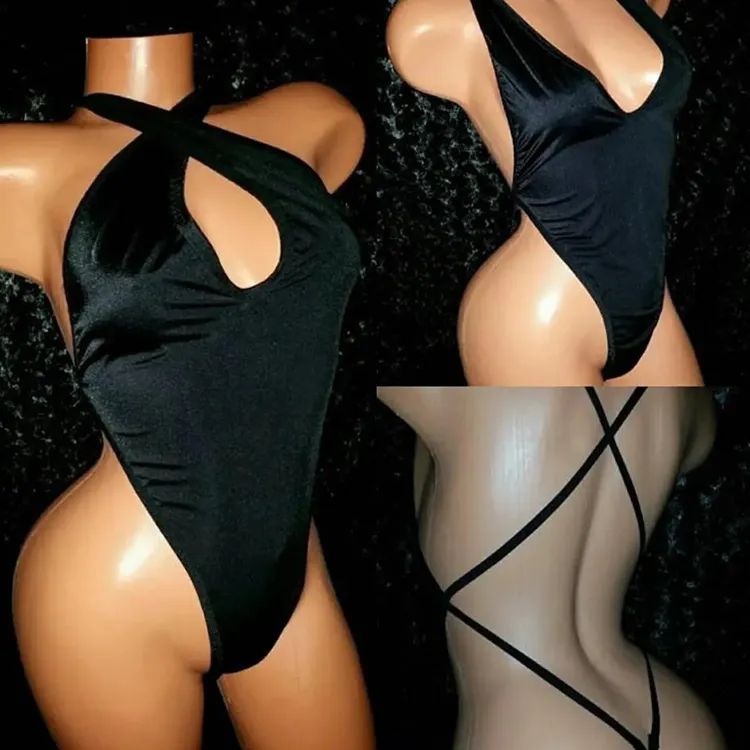 Usine OEM prix Nylon matériel plus de couleurs dames Sexy décapant tenue body femme vêtements de danse exotique