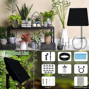 Plastic Automatic Digital Garden Water <b>Timer</b> with 4 Zones for Outdoor Use and Garden Irrigation - Product Image 2