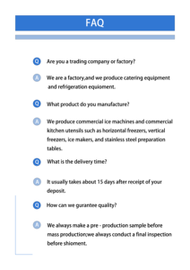 Réfrigérateur/Congélateur vertical commercial en acier inoxydable, refroidissement direct, dégivrage manuel, température unique, <span class=keywords><strong>400L</strong></span> - Product Image 5