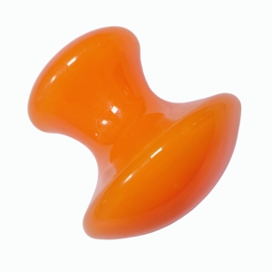 Outil de massage en résine orange en forme de champignon pour le dos, idéal pour la relaxation musculaire et la réduction des gonflements - Product Image 6