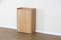 Bureau d'écriture pliable avec étagères de rangement, meuble de rangement convertible 2-en-1, meuble TV multifonctionnel et table d'ordinateur