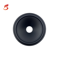 Subwoofer 6.5 inci PP kerucut surround karet kertas kerucut