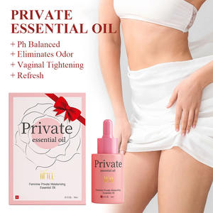 Huile Yoni de Soin Intime Vaginal Hygiénique à l'Huile d'Amande, Ylang Ylang, Pépins de Raisin et Herbes, Blanchissante, Certifiée MSDS, pour Marques Privées (Fabrication en Usine) - Product Image 1