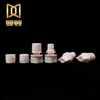 Offre Spéciale Petit 7mm Bec en plastique Et vis Casquettes Pour Les Soins De la peau Pochette Désinfectante