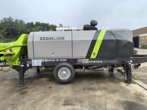 Vente chaude Zoomlion HBT90.18.195RS <span class=keywords><strong>Camion</strong></span> <span class=keywords><strong>pompe</strong></span> à <span class=keywords><strong>béton</strong></span> à moteur diesel 90m ³/h Efficacité pour moteur de noyau d'ingénierie de construction - Product Image 2