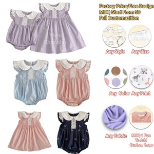 Set di Abbigliamento Estivo per Bambine con Fiocchi Personalizzati, Vestito Tutina in Cotone per Neonati e Bambini Piccoli, Coordinato Sorella Maggiore e Sorella Minore - Product Image 1