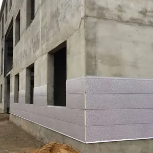 Panneau décoratif de mur d'isolation extérieure en métal intérieur extérieur de construction