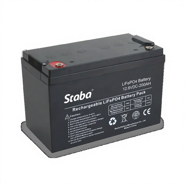 12.8V LiFePO4 Battery Built in BMS Drop in Direct Replacement Lithium Iron Phosphate Battery Pack OEM ODM