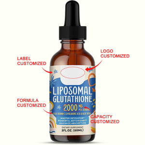 Suplemento Líquido de Glutatión Liposomal de 2000 MG de Marca Privada, L-Glutatión, <span class=keywords><strong>Complejo</strong></span> Antioxidante Potente <span class=keywords><strong>para</strong></span> la Defensa Contra <span class=keywords><strong>el</strong></span> Envejecimiento y la Desintoxicación - Product Image 3
