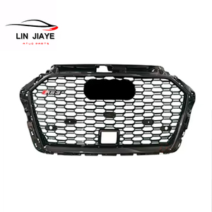 Grille avant en nid d'abeille avec ACC pour <span class=keywords><strong>Audi</strong></span> <span class=keywords><strong>A3</strong></span> 2017 2018 2019 2020 Mise à niveau <span class=keywords><strong>de</strong></span> la calandre en maille <span class=keywords><strong>Audi</strong></span> RS3 - Product Image 1