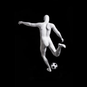 Maniquíes <span class=keywords><strong>de</strong></span> jugador <span class=keywords><strong>de</strong></span> fútbol muscular con <span class=keywords><strong>postura</strong></span> <span class=keywords><strong>de</strong></span> patadas, maniquí masculino <span class=keywords><strong>de</strong></span> fibra <span class=keywords><strong>de</strong></span> vidrio para exhibición <span class=keywords><strong>de</strong></span> ventana, maniquíes masculinos <span class=keywords><strong>de</strong></span> cuerpo completo - Product Image 4