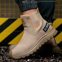Chaussures de Sécurité Confortables pour Hommes en Matériau de Haute Qualité, Anti-Soudure, Anti-Écrasement et Résistantes à l'Usure