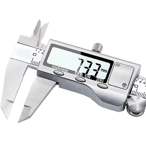 Alta Precisão Multifunções Gel Tinta Caneta Vernier Calipers Dupla Escala Grande Display Digital Mini Vernier Medição Ferramenta - Product Image 5